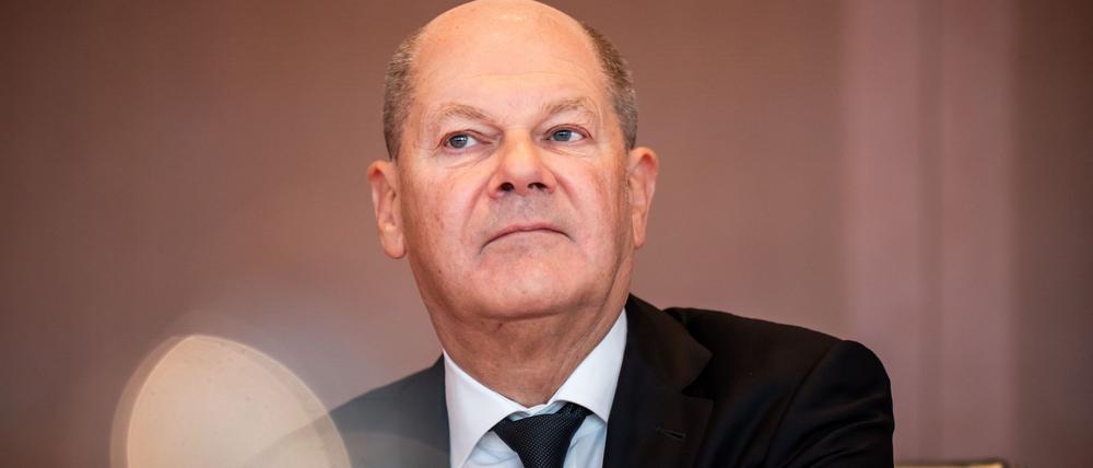 Bundeskanzler Olaf Scholz (SPD)
