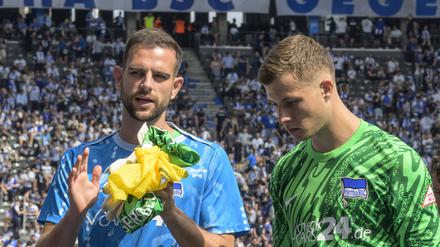 Marius Gersbeck (links) hat am vergangenen Wochenende den Vorzug vor Tjark Ernst erhalten. Bleibt das nun so bis zum Saisonende?
