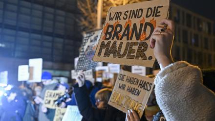 Demonstrationen in Berlin.