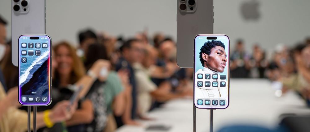 Trotz eines Rückgangs im iPhone-Geschäft verbuchte Apple einen Rekordumsatz. (Archivbild)