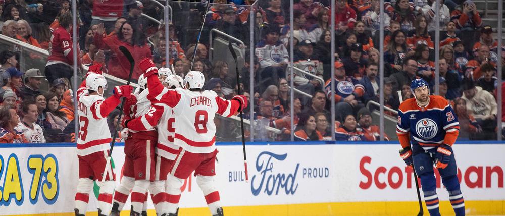 Die Detroit Red Wings gewinnen das vierte Spiel in Folge.