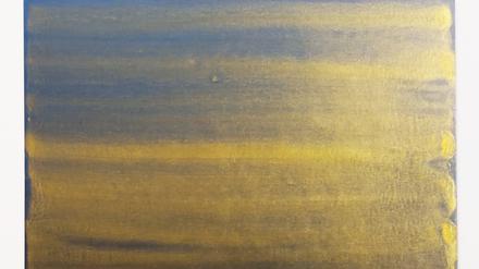 Rosa M Hessling: „Iofiel“ (in Gold), 2003, Foto von Pigmenten auf Papier.