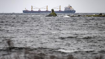 Schweden, Ermittlungen wegen schwerer Sabotage an Ostseekabel nahe Karlskrona.