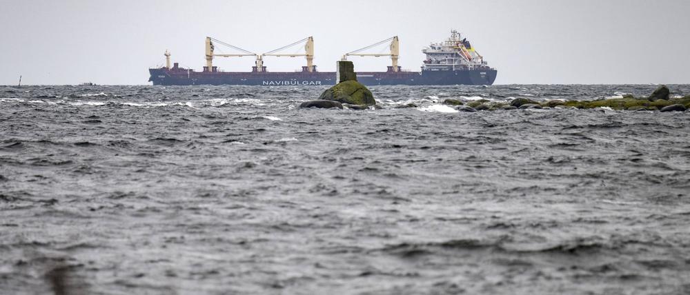 Schweden, Ermittlungen wegen schwerer Sabotage an Ostseekabel nahe Karlskrona.