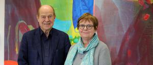 Barbara Höhle und Matthias Bräutigam wollen das Projekt Sprachpaten nach Potsdam bringen. 