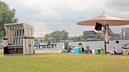 Sommer im Strandbad Babelsberg. Foto: Johanna Bergmann