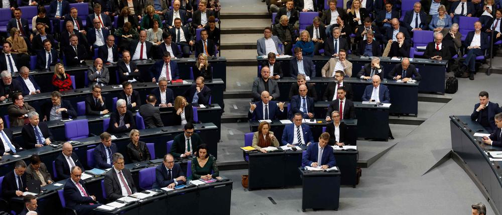 Die Debatte im Bundestag.