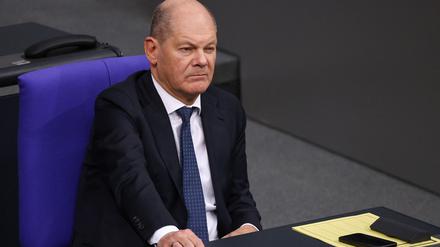 Kanzler Olaf Scholz (SPD).