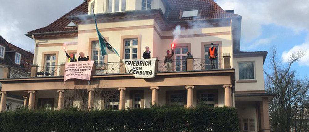 Die in Hannover besetzt CDU-Zentrale.