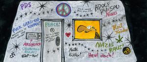 Das Titelbild von Moers’ Comic „Adolf - Der Bonker“ von 2006.
Piper Verlag