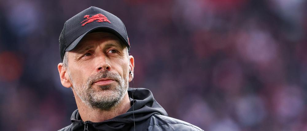 Unruhige Zeiten in Leipzig - auch für Trainer Marco Rose.