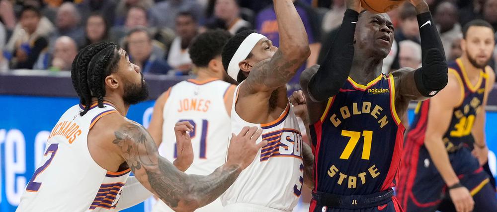 Musste hart arbeiten: Dennis Schröder.