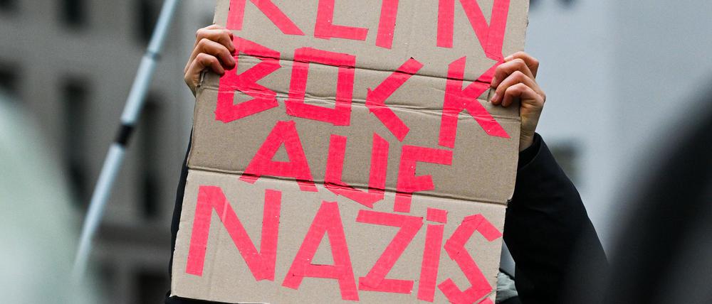 Vor der Bundestagswahl gibt es auch in Brandenburg Proteste gegen die AfD und gegen Rechtsextremismus. (Archivbild)