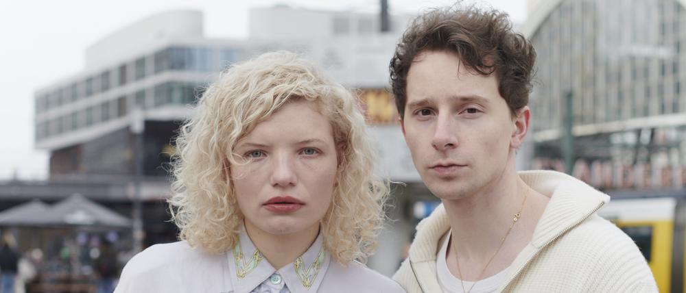 Die Initiatoren des offenen Briefes: Luisa Gaffron und Jonathan Berlin