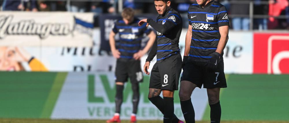 Hertha enttäuschte erneut.