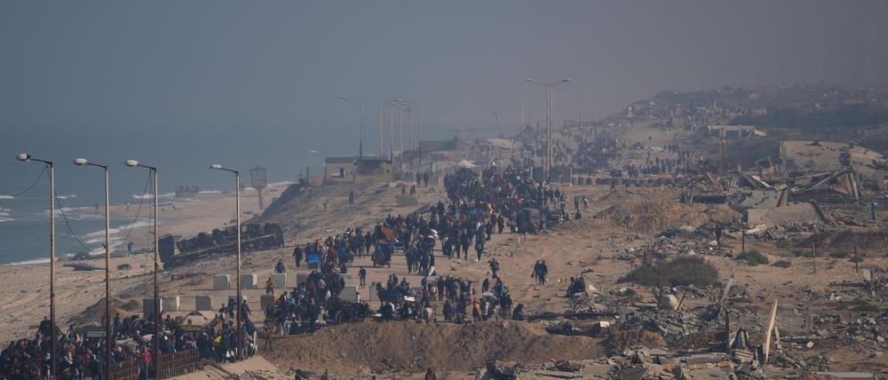 Die arabischen Länder lehnen eine Vertreibung der Palästinenser aus Gaza entschieden ab.