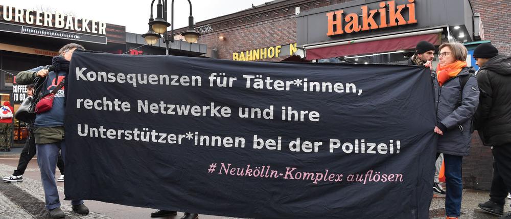 Ein Zeichen gegen rechten Terror.