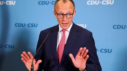 CDU-Chef Friedrich Merz.