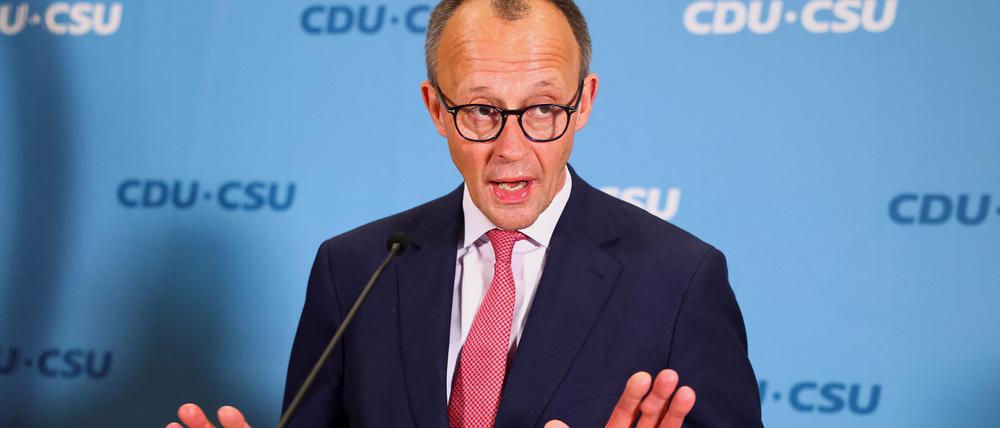 CDU-Chef Friedrich Merz.