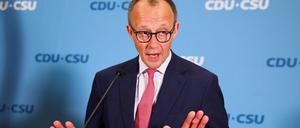 CDU-Chef Friedrich Merz.