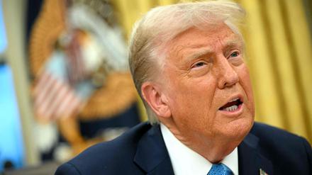 US-Präsident Donald Trump: Jetzt trifft es Kanada, Mexiko und China. Als nächstes steht Europa auf dem Plan des Präsidenten.