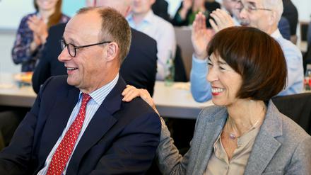 „Mein Mann hat mich immer komplett unterstützt“, sagt Charlotte Merz über ihren Ehemann (Archivbild).