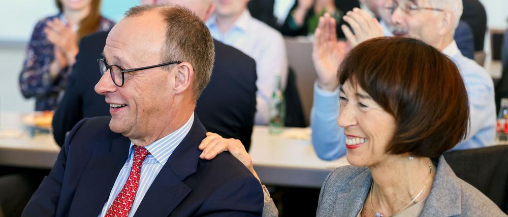 „Mein Mann hat mich immer komplett unterstützt“, sagt Charlotte Merz über ihren Ehemann (Archivbild).