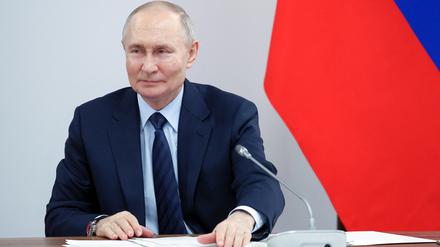 Putin am 28. Januar bei einem Treffen in der russischen Stadt Toljatti.