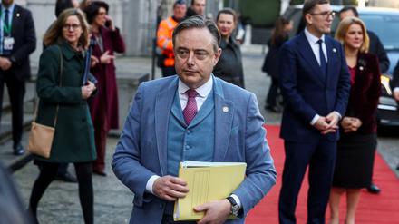 Belgiens Premierminister Bart De Wever