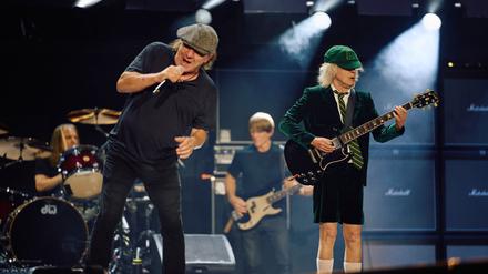 Bei ihrer Europatournee im Sommer hat die Rockband AC/DC auch drei Auftritte in Deutschland - darunter Ende Juni in Berlin. (Archivbild)