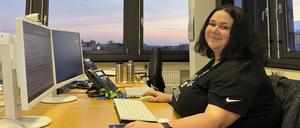 Shirly K. (20) wird zur Kauffrau für Digitalisierungsmanagement ausgebildet.