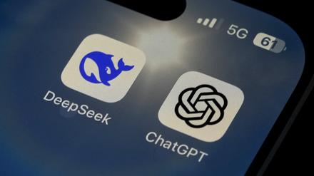 DeepSeek aus China und ChatGPT aus den USA sind die derzeit dominierenden KI-Modelle.