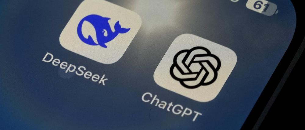 DeepSeek aus China und ChatGPT aus den USA sind die derzeit dominierenden KI-Modelle.