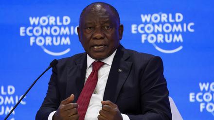 Südafrikas Präsident Cyril Ramaphosa.