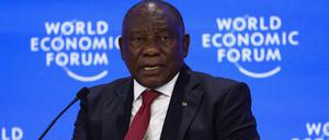 Südafrikas Präsident Cyril Ramaphosa.