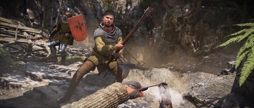 In Kingdom Come Deliverance 2 kann man auch mit historischen Feuerwaffen hantieren.