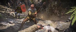 In Kingdom Come Deliverance 2 kann man auch mit historischen Feuerwaffen hantieren.