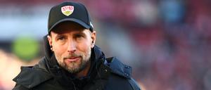 Sebastian Hoeneß will mit dem VfB Stuttgart ins Pokal-Halbfinale.