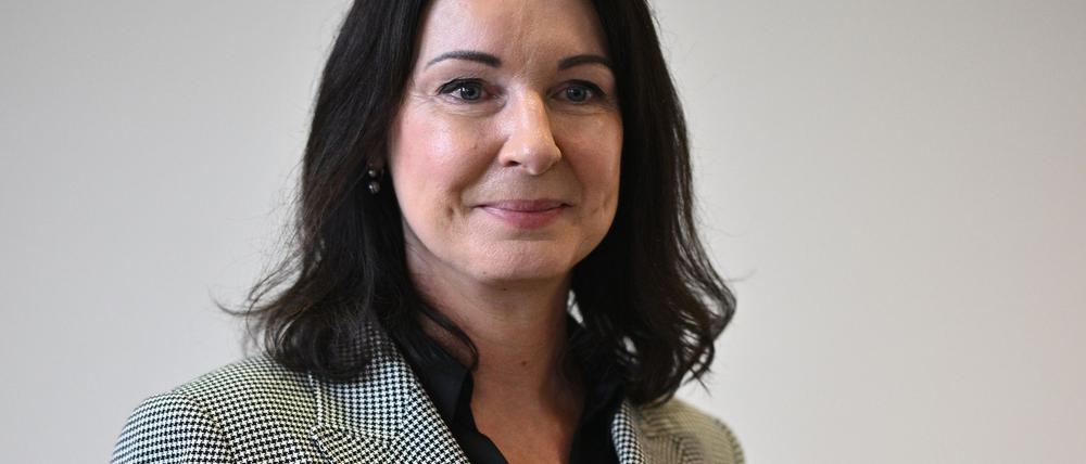 Ruft zur Krebsvorsorge auf: Brandenburgs Gesundheitsministerin Britta Müller (Archivbild).