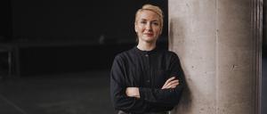 Wahlkampf mit Ines Schwerdtner im Dong Xuan Center in Berlin-Lichtenberg am 31. Januar 2025.