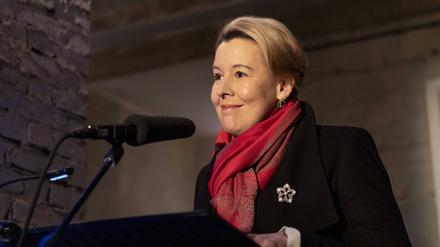 Franziska Giffey (SPD).