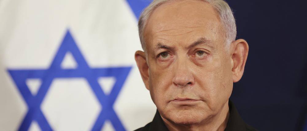 Benjamin Netanjahu, Ministerpräsident von Israel.