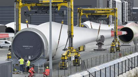 Windturbinen aus europäischer Fertigung sollen bevorzugt werden. 