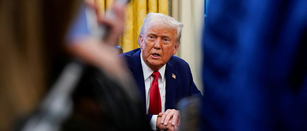 US-Präsident Donald Trump.


 