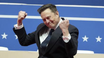 Geschafft: Wie Elon Musk freuen sich viele Großunternehmer, dass sie unter Trump den Staat nach ihren Interessen umbauen dürfen. 