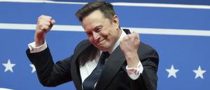 Geschafft: Wie Elon Musk freuen sich viele Großunternehmer, dass sie unter Trump den Staat nach ihren Interessen umbauen dürfen. 