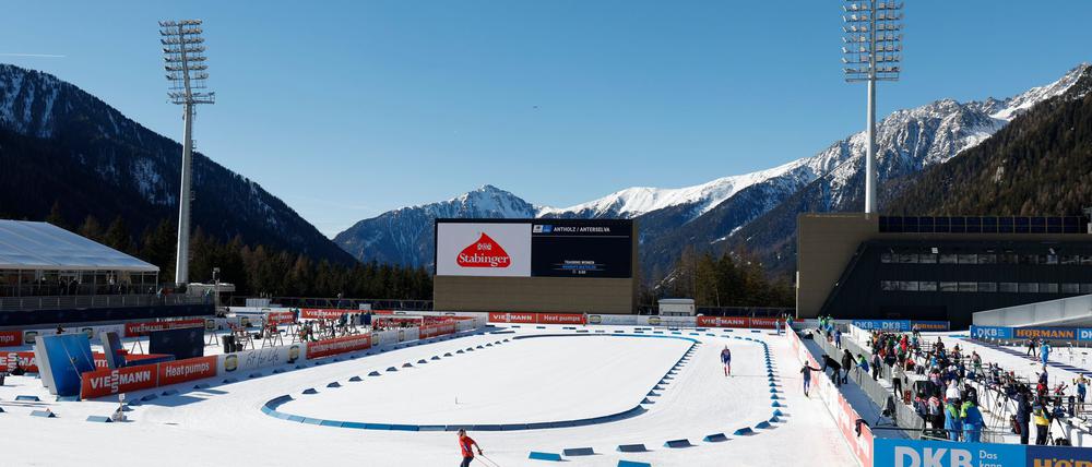 In Antholz fanden Modernisierungsarbeiten statt.