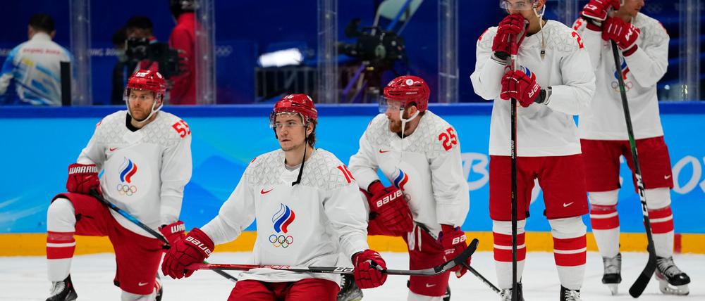 Das russische Eishockey-Team wird bei der WM 2026 nicht dabei sein.