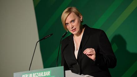 Für Grünen-Landesvorsitzende Nina Stahr ist bei der Kritik an CDU-Chef Friedrich Merz nicht alles erlaubt. (Archivfoto)