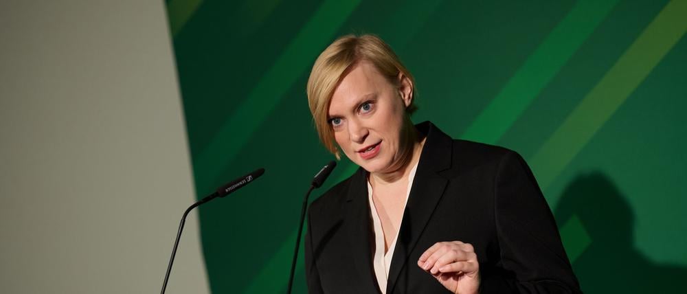Für Grünen-Landesvorsitzende Nina Stahr ist bei der Kritik an CDU-Chef Friedrich Merz nicht alles erlaubt. (Archivfoto)